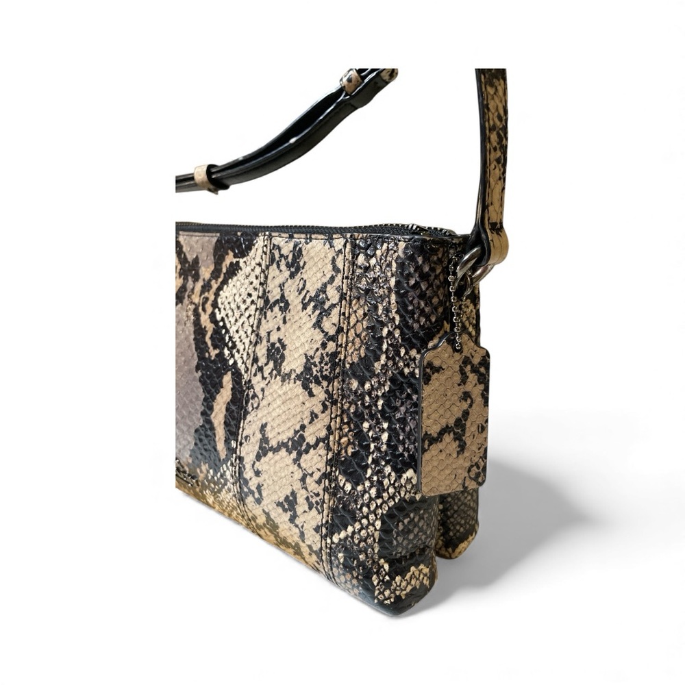 Coach Exotic 🐍 Embossed Leather Crosby Crossbody EUC - Picture 9 of 17